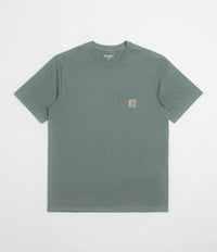 Carhartt Pocket T-Shirt in Velvet Green