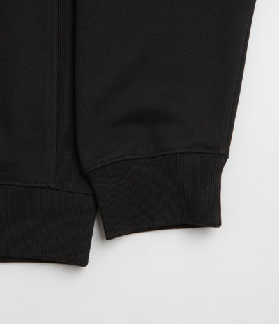 Carhartt Polo Sweatshirt in Black