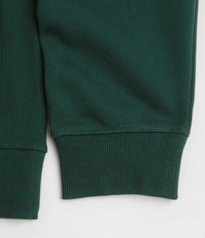 Carhartt Polo Sweatshirt in Dark Fir