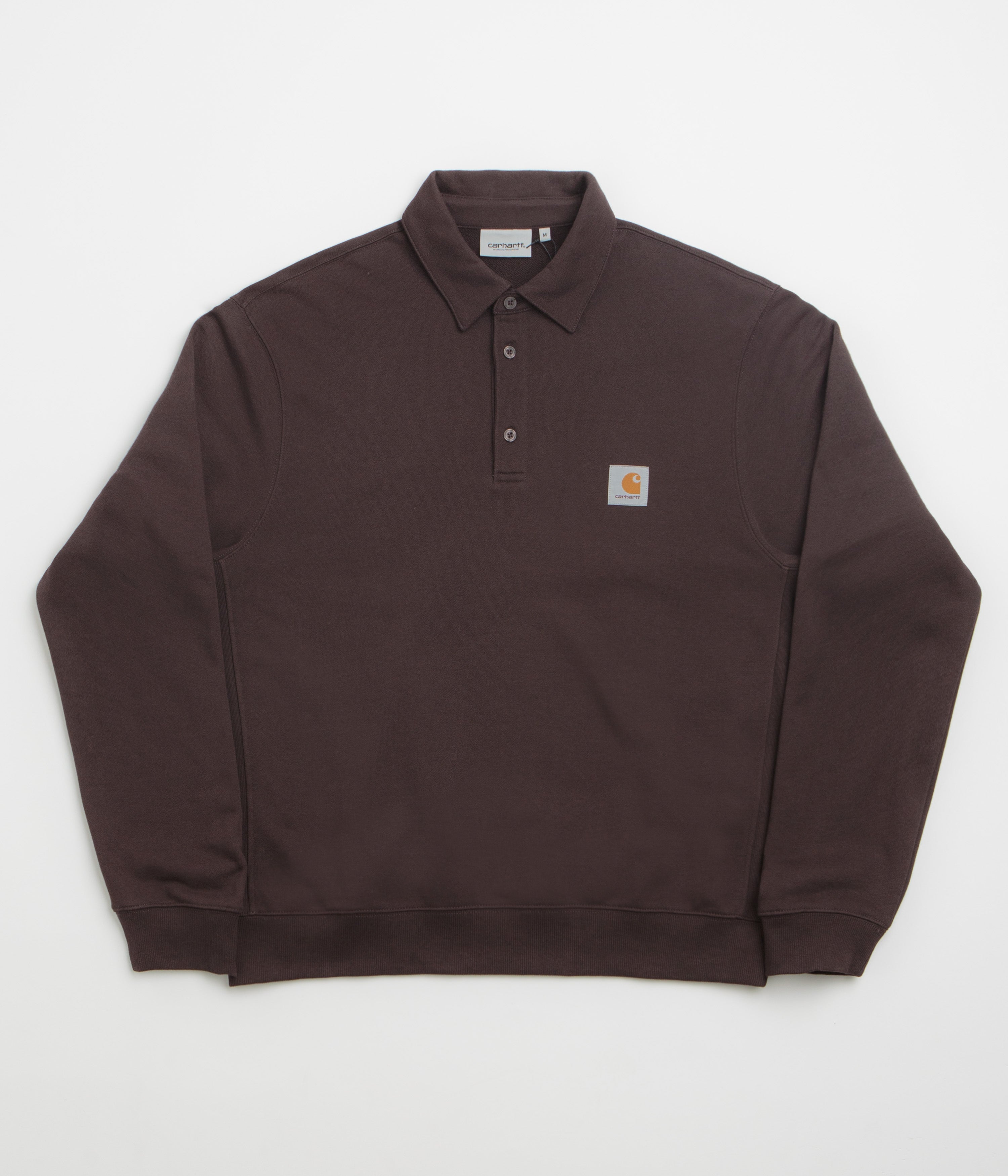 Yardsale Mirage Knit Sweatshirt - Orange / White | Flatspot