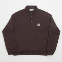 Carhartt Polo Sweatshirt in Palisander thumbnail