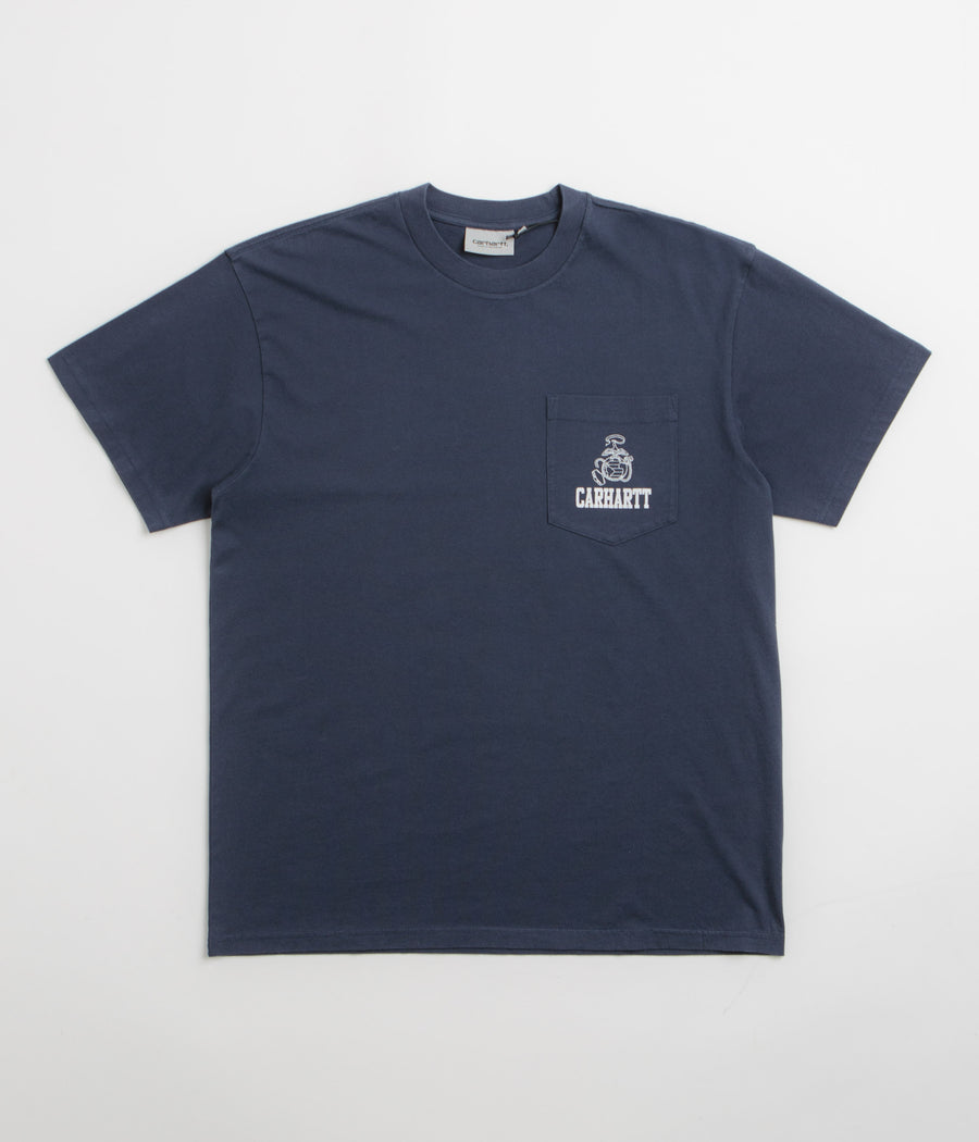 Carhartt Pond Corps Pocket T-Shirt - Blue