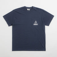 Carhartt Pond Corps Pocket T-Shirt - Blue thumbnail