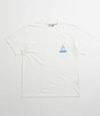 Carhartt Pond Corps Pocket T-Shirt in White