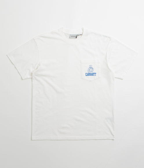 Carhartt Pond Corps Pocket T-Shirt - White
