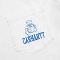 Carhartt Pond Corps Pocket T-Shirt - White thumbnail