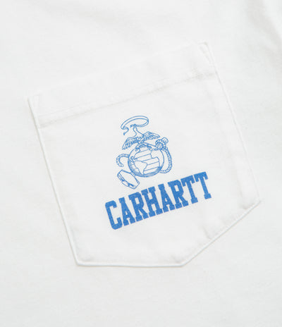 Carhartt Pond Corps Pocket T-Shirt - White