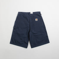 Carhartt Postal DK Shorts in Blue thumbnail