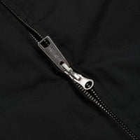 Carhartt Postal Full Zip Short Sleeve Shirt - Black / Wax thumbnail