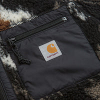 Carhartt Prentis Liner Jacket - Baru Jacquard / Black / Black thumbnail