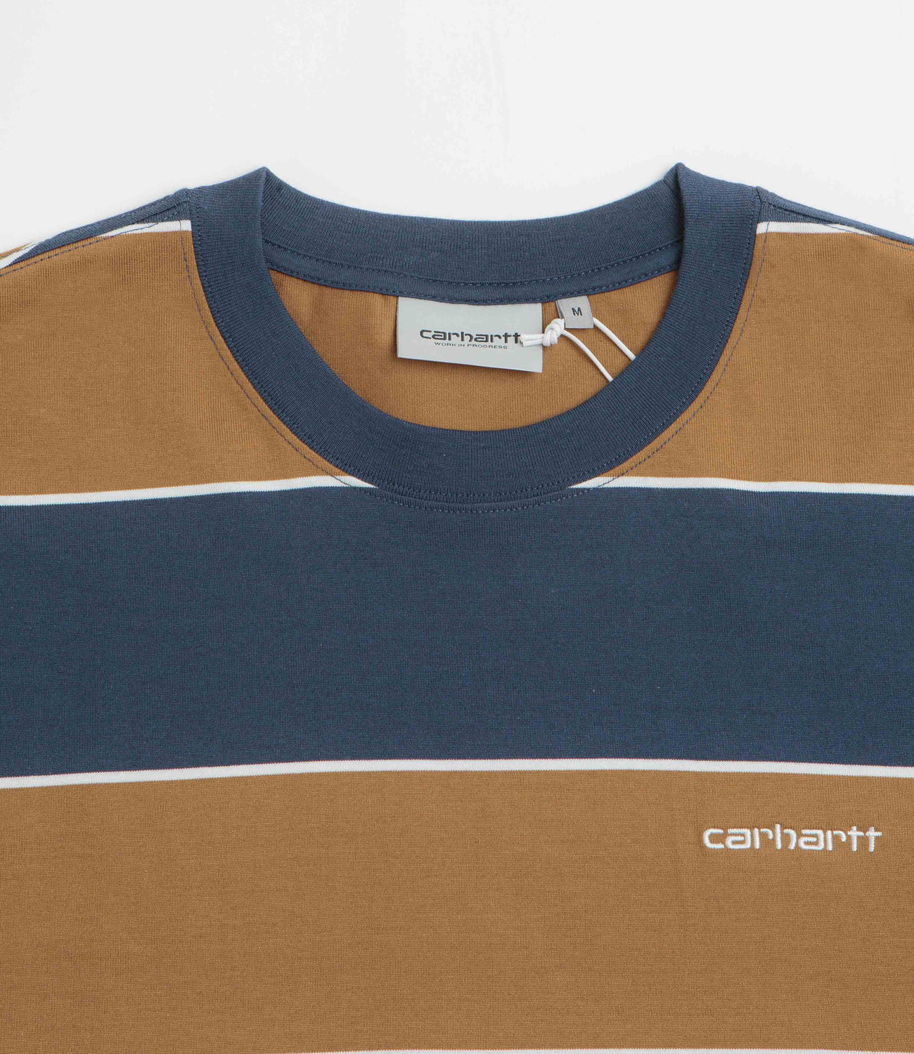 ★ドイツ発*carhartt WIP*新作*Quinby stripe Tシャツ/BLUE★ Carhartt WIP S/S Quinby T-Shirt, Quinby Stripe, Blue
