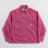 Carhartt Rainer Shirt Jacket in Magenta and Gold thumbnail