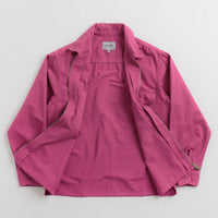 Carhartt Rainer Shirt Jacket in Magenta and Gold thumbnail