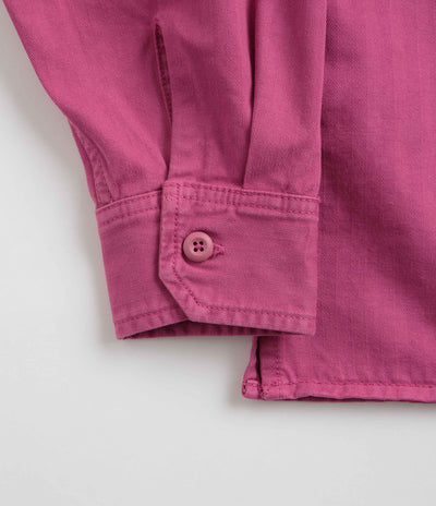 Carhartt Rainer Shirt Jacket in Magenta and Gold