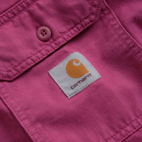 Carhartt Rainer Shirt Jacket in Magenta and Gold thumbnail