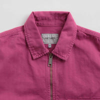Carhartt Rainer Shirt Jacket in Magenta and Gold thumbnail