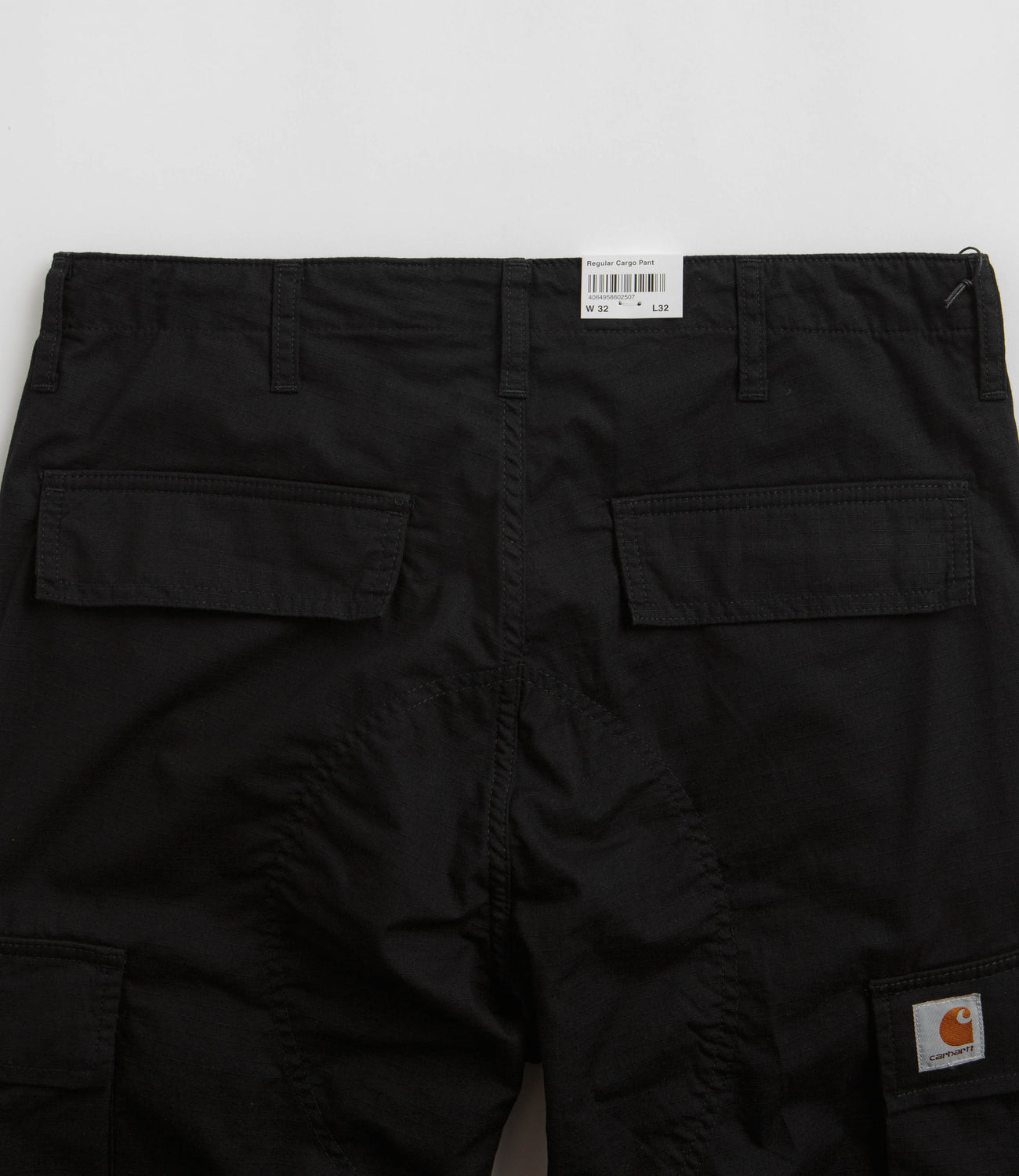 Carhartt Regular Cargo Pants Black Flatspot