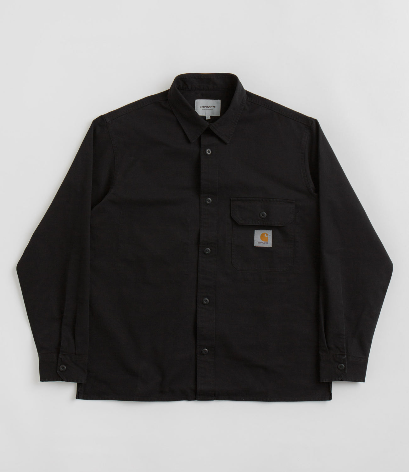 CARHARTT WIP RENO SHIRT JACKET ブラック Carhartt Reno Shirt Jacket - Dyed Black | Flatspot