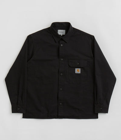 Carhartt Reno Shirt Jacket in Dyed Black