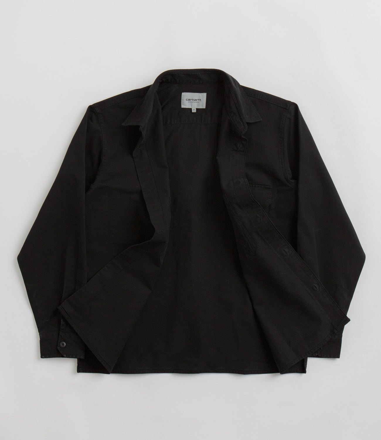 CARHARTT WIP RENO SHIRT JACKET ブラック Carhartt Reno Shirt Jacket - Dyed Black | Flatspot