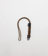 Carhartt Rope Keychain in Hamilton Brown and Black
