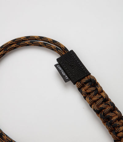 Carhartt Rope Keychain in Hamilton Brown and Black