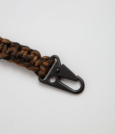 Carhartt Rope Keychain in Hamilton Brown and Black