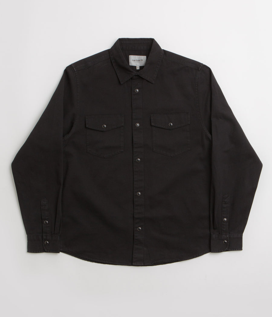 Carhartt Santa Fe Shirt in Black