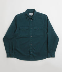 Carhartt Santa Fe Shirt in Deep Lagoon