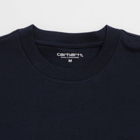 Carhartt Script T-Shirt - Dark Navy / Dark Scarab thumbnail