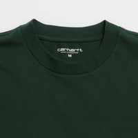 Carhartt Script T-Shirt - Dark Scarab / Palisander thumbnail