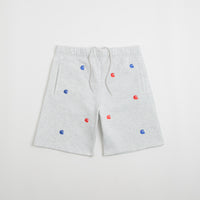 Carhartt Seek Sweat Shorts in Ash Heather thumbnail