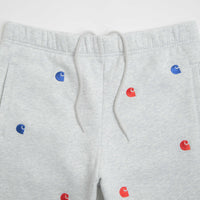 Carhartt Seek Sweat Shorts in Ash Heather thumbnail