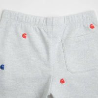 Carhartt Seek Sweat Shorts in Ash Heather thumbnail