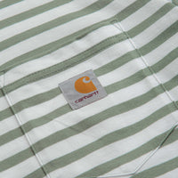 Carhartt Seidler Pocket T-Shirt in Park and White thumbnail