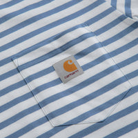 Carhartt Seidler Pocket T-Shirt in Sorrent and White thumbnail
