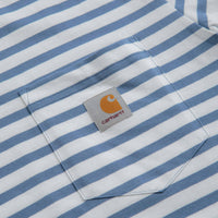 Carhartt Seidler Pocket T-Shirt - Sorrent / White thumbnail