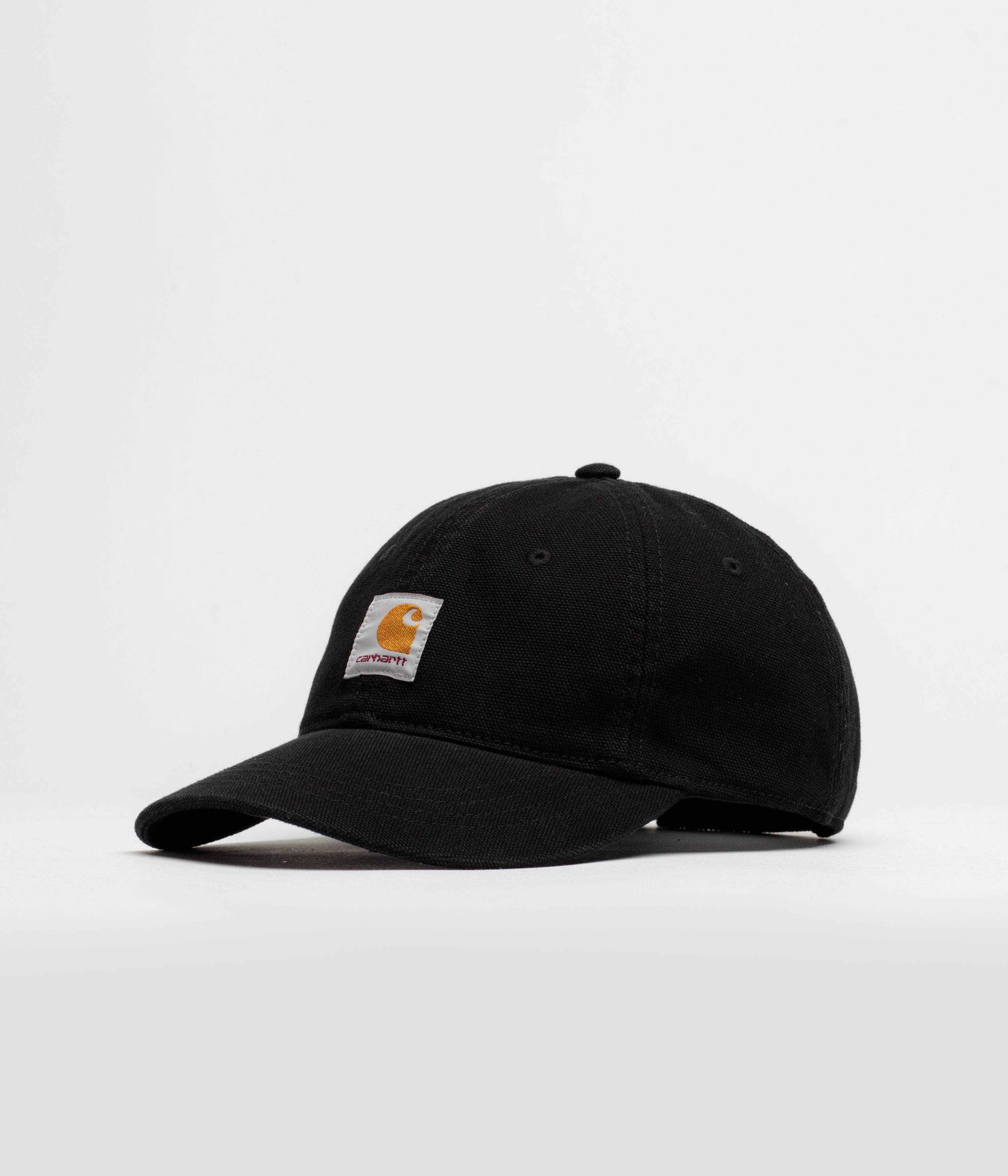 Carhartt Selby Canvas Cap - Black Stone Washed