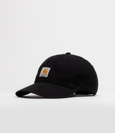 Carhartt Selby Canvas Cap - Black Stone Washed