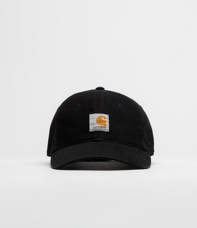 Carhartt Selby Canvas Cap - Black Stone Washed