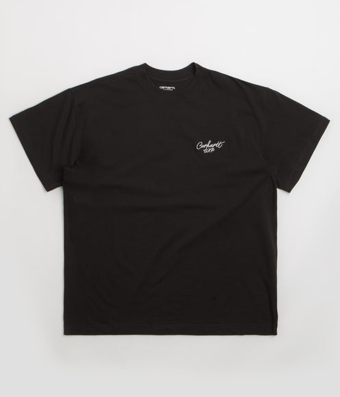 【関税&送料込】Carhartt Wip S S Signature Script T-Shirt Bl Carhartt WIP Script T-Shirt | Black – Page Script T-Shirt