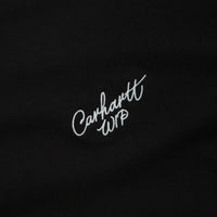 Carhartt Signature Script T-Shirt in Black and White thumbnail