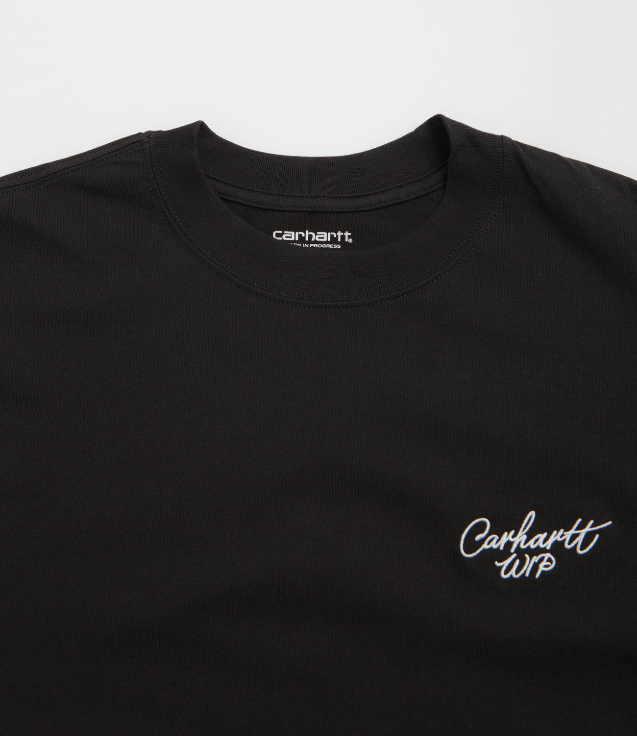 【関税&送料込】Carhartt Wip S S Signature Script T-Shirt Bl Carhartt Signature Script T-Shirt - Black / White | Flatspot
