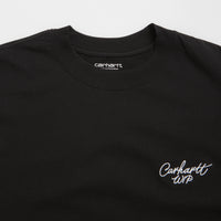 Carhartt Signature Script T-Shirt in Black and White thumbnail