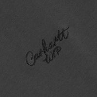 Carhartt Signature Script T-Shirt - Graphite / Dark Scarab thumbnail