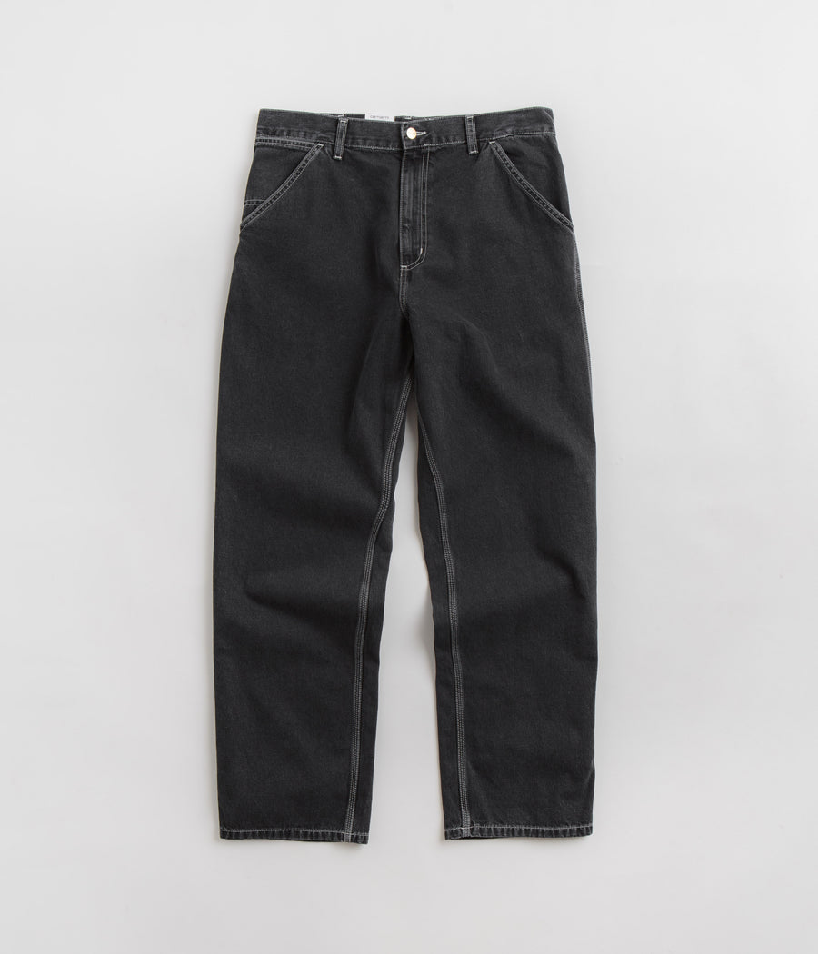 Carhartt Simple Pants - Heavy Stone Washed Black