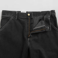 Carhartt Simple Pants in Heavy Stone Washed Black thumbnail