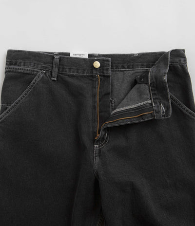 Carhartt Simple Pants in Heavy Stone Washed Black