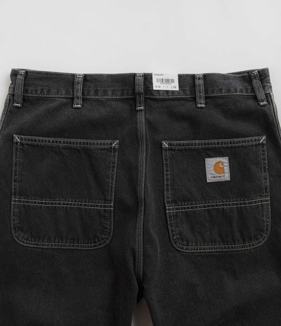 Carhartt Simple Pants in Heavy Stone Washed Black