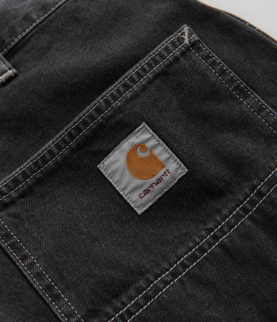 Carhartt Simple Pants in Heavy Stone Washed Black